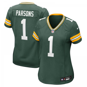 Nike Packers 1 Parsons Green Vapor Limited Women Jersey