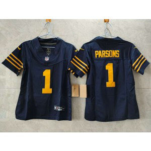 Nike Packers 1 Parsons Navy F.U.S.E. Vapor Limited Women Jersey