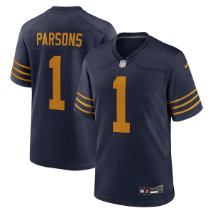 Nike Packers 1 Parsons Navy The 1923 Classic F.U.S.E. Vapor Limited Men Jersey