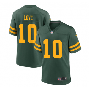 Nike Packers 10 Love Green Vapor Untouchable Limited Men Jersey