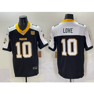 Nike Packers 10 Love Thanksgiving Day F.U.S.E. Vapor Limited Men Jersey