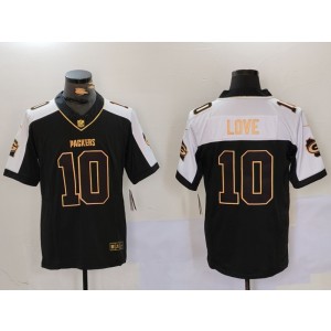 Nike Packers 10 Love Thanksgiving Day F.U.S.E. Vapor Limited Men Jersey
