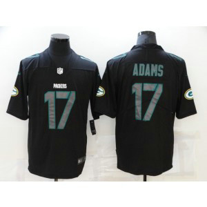 Nike Packers 17 Adam Black Impact Vapor Limited Men Jersey
