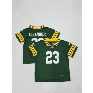 Nike Packers 23 Jaire Alexander Green Toddler Jersey