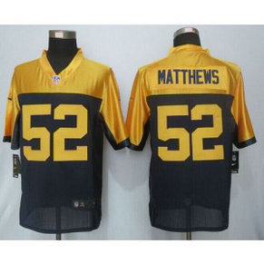 Nike Packers 52 Clay Matthews Navy Blue Alternate Men Stitched NFL New Limited Jersey