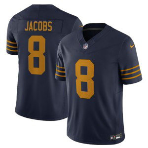 Nike Packers 8 Josh Jacobs Navy The 1923 Classic F.U.S.E. Vapor Limited Men Jersey