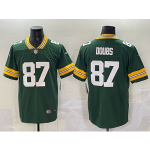 Nike Packers 87 Doubs Green Vapor Limited Men Jersey