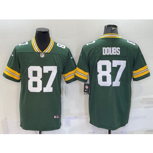 Nike Packers 87 Doubs Green Vapor Untouchable Limited Men Jersey