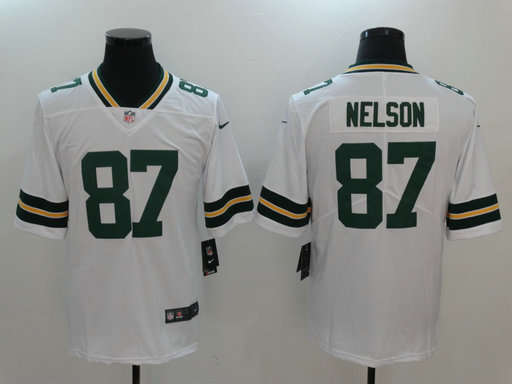 Nike Packers 87 Jordy Nelson White Vapor Untouchable Player Limited Jersey