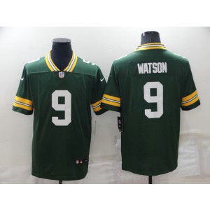 Nike Packers 9 Christian Watson Green 2022 NFL Draft Vapor Limited Men Jersey