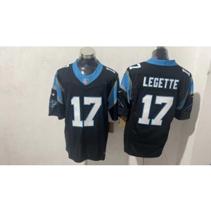 Nike Panthers 17 Xavier Legette Black F.U.S.E. Vapor Limited Men Jersey