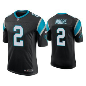 Nike Panthers 2 D.J Moore Black Vapor Untouchable Limited Men Jersey