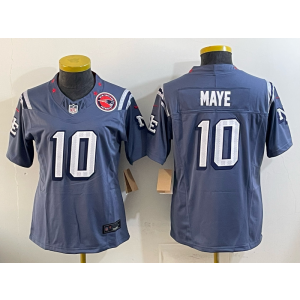 Nike Patriots 10 Maye Blue Rivalries F.U.S.E. Vapor Limited Women Jersey Nike Patriots 10 Maye Blue Rivalries F.U.S.E. Vapor Limited Women Jersey