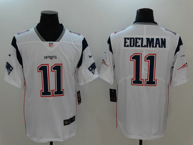 Nike Patriots 11 Julian Edelman White Youth Vapor Untouchable Player Limited Jersey