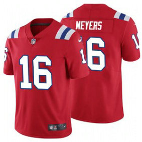 Nike Patriots 16 Jakobi Myers Red Vapor Untouchable Limited Men Jersey