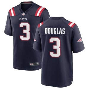 Nike Patriots 3 Douglas Navy Vapor Untouchable Limited Men Jersey