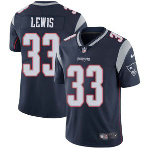 Nike Patriots 33 Dion Lewis Navy Vapor Untouchable Limited Men Jersey