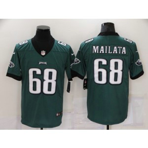 Nike Philadelphia Eagles 68 Jordan Mailata Vapor Untouchable Team Color Green Limited Men Jersey