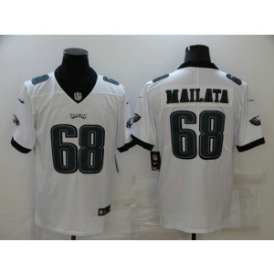 Nike Philadelphia Eagles 68 Jordan Mailata Vapor Untouchable White Limited Men Jersey