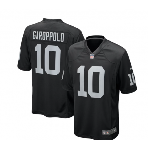 Nike Raiders 10 Jimmy Garoppolo Black Vapor Untouchable Limited Men Jersey