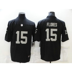 Nike Raiders 15 FLORES Black Vapor Untouchable Limited Men Jersey