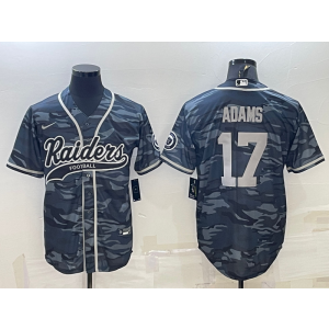 Nike Raiders 17 Adams Camo Vapor Baseball Limited Men Jersey