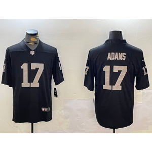 Nike Raiders 17 Davante Adams Black Vapor Limited Men Jersey