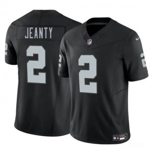 Nike Raiders 2 Ashton Jeanty Black 2025 Draft F.U.S.E. Vapor Limited Men Jersey