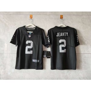 Nike Raiders 2 Ashton Jeanty Black Vapor Limited Youth Jersey