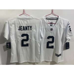 Nike Raiders 2 Ashton Jeanty White Vapor Limited Youth Jersey