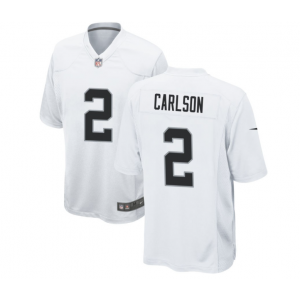 Nike Raiders 2 Carlson White Vapor Untouchable Limited Men Jersey