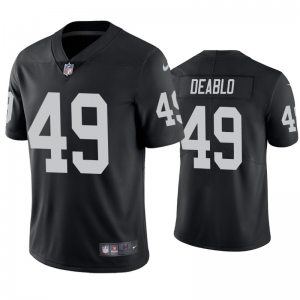Nike Raiders 49 Divine Deablo Black Vapor Untouchable Limited Men Jersey