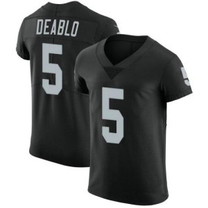 Nike Raiders 5 Divine Deablo Black Vapor Untouchable Limited Men Jersey