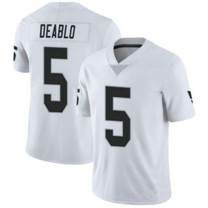 Nike Raiders 5 Divine Deablo White Vapor Untouchable Limited Men Jersey