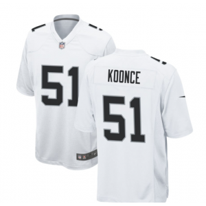 Nike Raiders 51 Koonce White Vapor Untouchable Limited Men Jersey