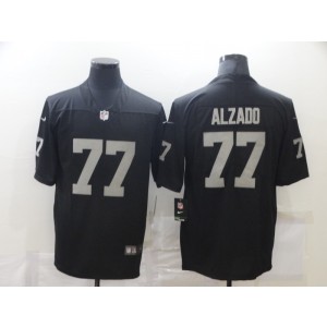 Nike Raiders 77 Lyle Alzado Black Vapor Untouchable Limited Men Jersey