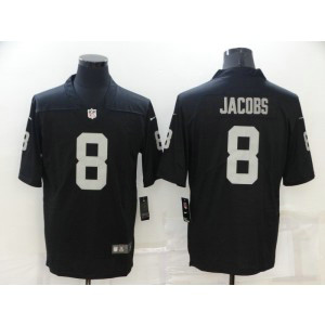 Nike Raiders 8 Josh Jacobs Black Vapor Untouchable Limited Men Jersey