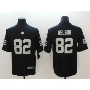 Nike Raiders 82 Jordy Nelson Black Team Color Vapor Untouchable Limited Men Jersey