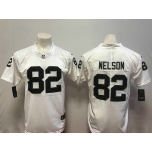 Nike Raiders 82 Jordy Nelson White Vapor Untouchable Limited Men Jersey