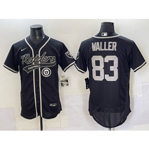 Nike Raiders 83 Darren Waller Black Baseball Vapor Limited Men Jersey