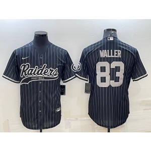Nike Raiders 83 Darren Waller Black Vapor Baseball Limited Men Jersey