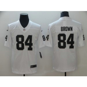 Nike Raiders 84 Antonio Brown White Vapor Untouchable Limited Men Jersey