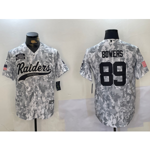 Nike Raiders 89 Bowers Camo Vapor Baseball Limited Men Jersey