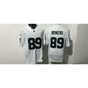 Nike Raiders 89 Bowers White F.U.S.E. Vapor Limited Men Jersey Nike Raiders 89 Bowers White F.U.S.E. Vapor Limited Men Jersey