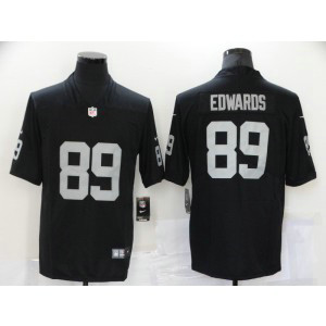 Nike Raiders 89 Edwards Black Vapor Untouchable Limited Men Jersey