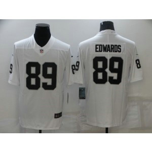 Nike Raiders 89 Edwards White Vapor Untouchable Limited Men Jersey