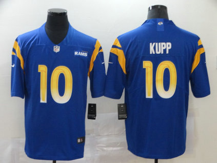 Nike Rams 10 Cooper Kupp Royal 2020 New Vapor Untouchable Limited Jersey