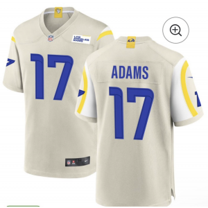 Nike Rams 17 Adams Cream Vapor Untouchable Limited Men Jersey Nike Rams 17 Adams Cream Vapor Untouchable Limited Men Jersey