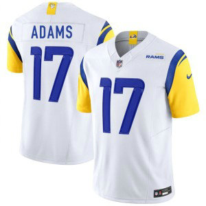 Nike Rams 17 Davante Adams White F.U.S.E. Vapor Limited Men Jersey Nike Rams 17 Davante Adams White F.U.S.E. Vapor Limited Men Jersey