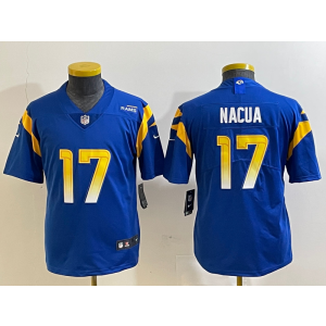 Nike Rams 17 Nacua Blue Vpaor Limited Youth Jersey
